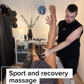 Sports and recovery massage in Sofia