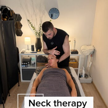 Neck therapy massage in Sofia